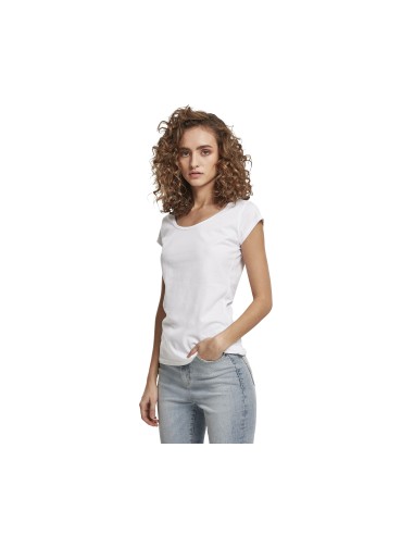 B-BY035-Ladies Back Cut Tee